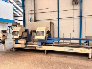 Tronzadora doble cabezal Mecal SW453 Electrónica