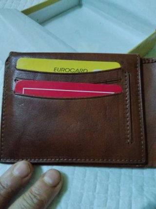 Portafoglio Uomo Genuine Leather Marrone