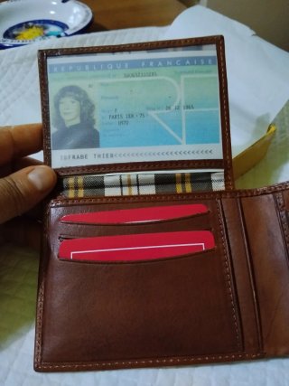 Portafoglio Uomo Genuine Leather Marrone