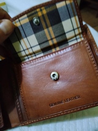 Portafoglio Uomo Genuine Leather Marrone