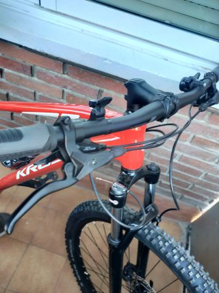 Bicicleta de Montaña Kross Roja Nueva
