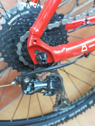 Bicicleta de Montaña Kross Roja Nueva