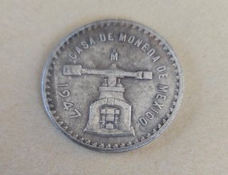Moneda Mexico 1947