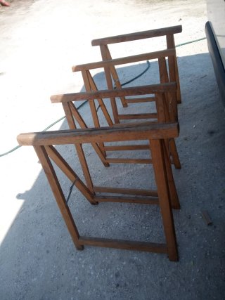 Borriquetas de madera