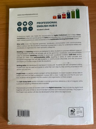 Libro inglés:Professional English Hub II Sb