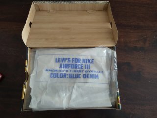 Nike Air Force 3 Low SP Nigo x Levis