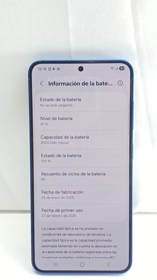 Samsung Galaxy S25 5G Azul 256GB