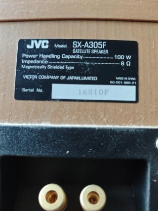 Home Cinema JVC 5.1 RX-ES1 + XV-N55SL + SX
