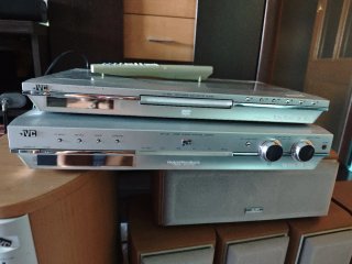 Home Cinema JVC 5.1 RX-ES1 + XV-N55SL + SX