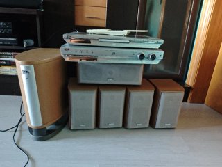 Home Cinema JVC 5.1 RX-ES1 + XV-N55SL + SX