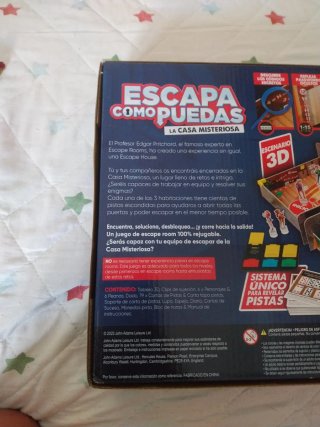 Juego de mesa Escapa como puedas