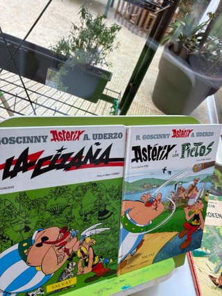 Comics asterix, la cizaña y los picos