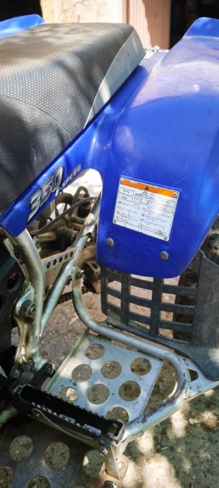 Quad Yamaha Warrior 350 Edición Limitada
