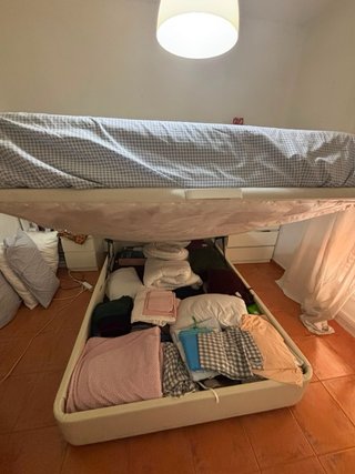 Canapé y colchón 150 cm
