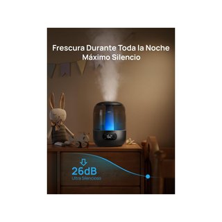 DREO humidificador bebés 3L 26dB 360°