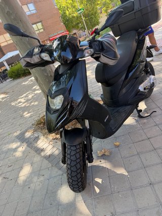 Piaggio Typhoon 50cc 2017 Negra Itv hasta el 2028