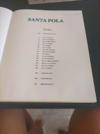 Vendo libro Sobre la Historia de Santa Pola