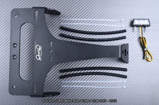 Portamatrículas DUCATI SBK 848 1098 1198 2007 2012