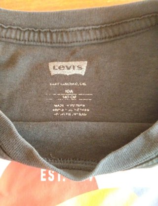 Camiseta Levi's corta multicolor Medida 140cm
