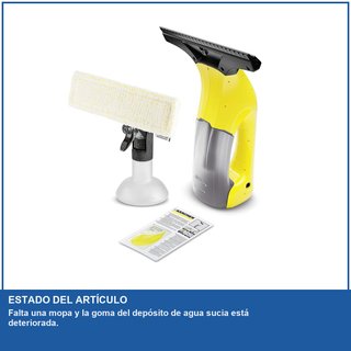 - Kärcher WV 1 Plus limpiadora cristales batería