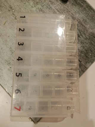 Pastillero Semanal Transparente