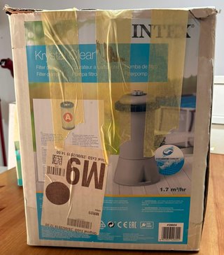 Piscina Intex Easy Set 1.8m (+lona y bomba filtro)