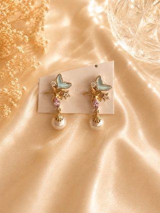 Juego de 4 Pendientes Aro Oro Laminado