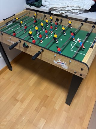 Futbolín de Madera con 3 Pelotas