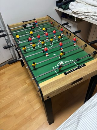 Futbolín de Madera con 3 Pelotas