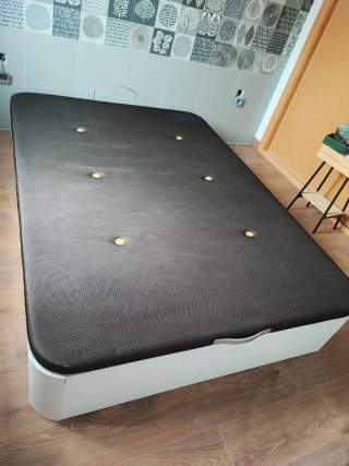 Canapé abatible + colchón cama 135