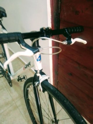 Bicicleta Fixie Blanca