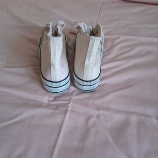 Zapatillas altas rosas con doble suela