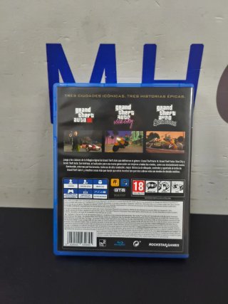 PS4 Grande Theft Auto The Trilogy