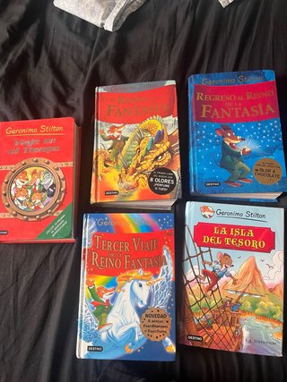 Geronimo Stilton pack 5 libros