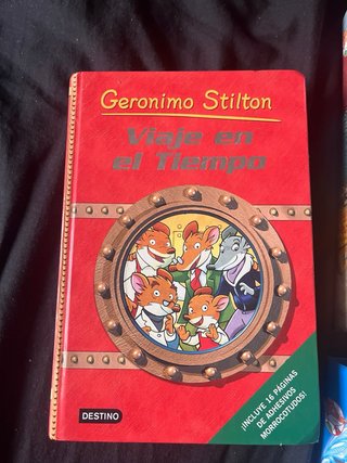 Geronimo Stilton pack 5 libros