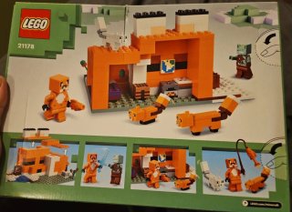 LEGO Minecraft La Guarida del Zorro 21178