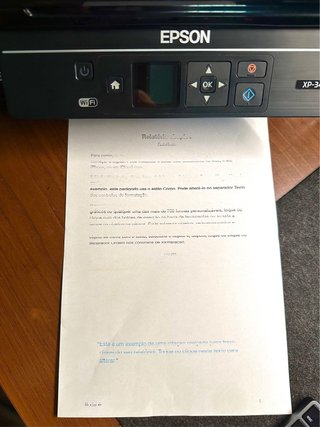 Impressora Epson Wifi + tinteiros
