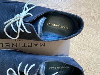 Zapatos Martinelli Azul Marino Talla 42