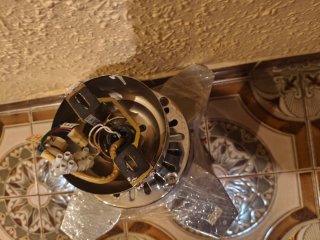 Ventilador de techo con luz