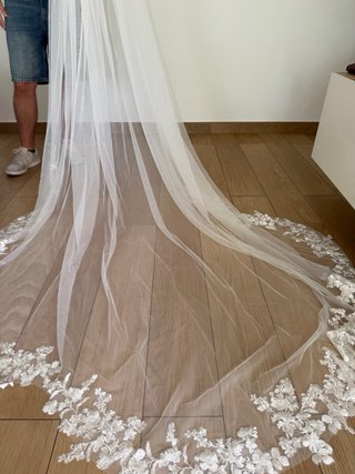 Velo de Novia Blanco 3 Metros