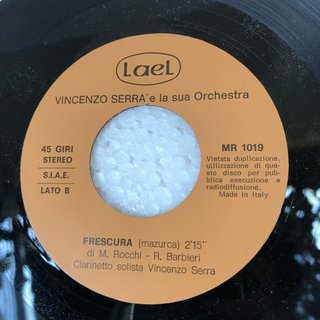 Vincenzo Serra e la sua Orchestra - Dolcemente 7"