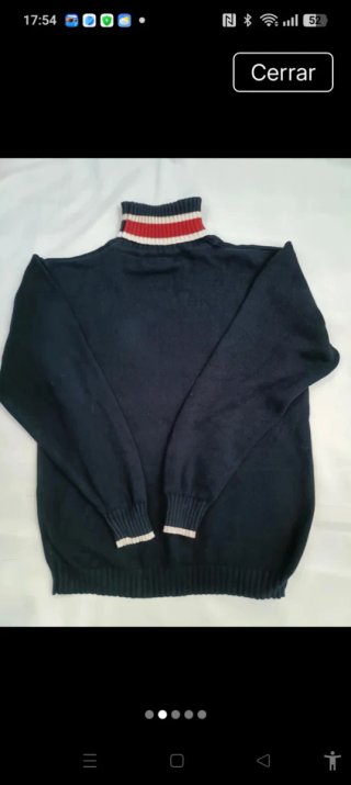 Jersey Tommy Hilfiger Cuello Alto Talla M