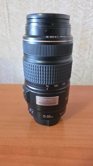 Canon 75-300mm IS USM Objetivo