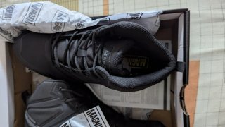 Botas Magnum Negras Mega Tactical MID Wsterproof