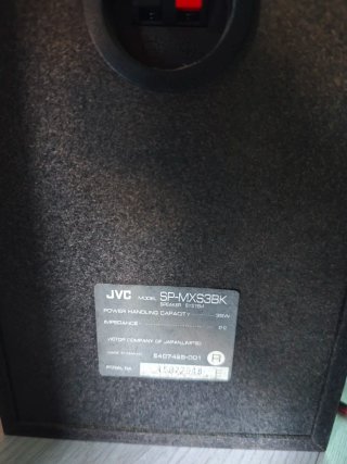 Minicadena JVC Hi-Fi Vintage CD Cassette