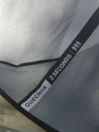 Tenda Quechua Pop-Up Grigia