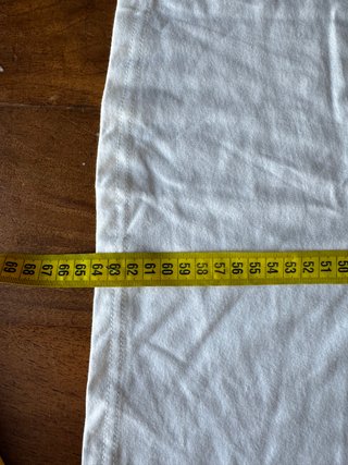 Pigiama Primark Lungo Bianco Azzurro Taglia L