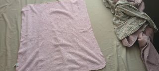 Pack de 2 mantas rosas