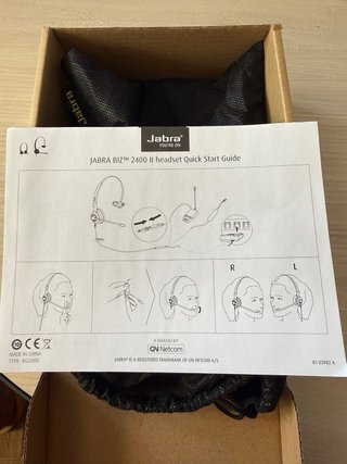 Auricular Profesional Jabra BIZ 2400 II