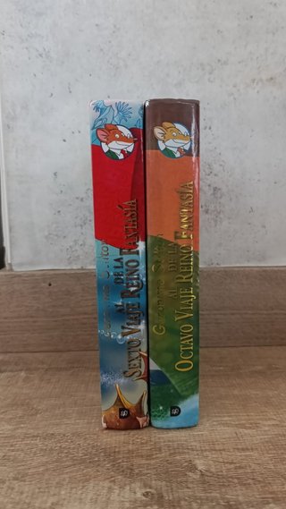 Pack dos libros en Castellano de Gerónimo Stilton